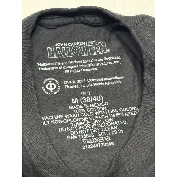 John Carpenter's Halloween The Night He Came Home Men's Black T-Shirt Size M - Picture 8 of 11